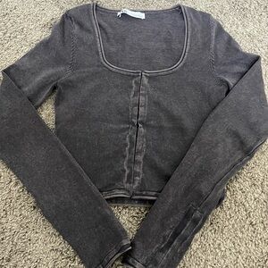 Zara cropped top